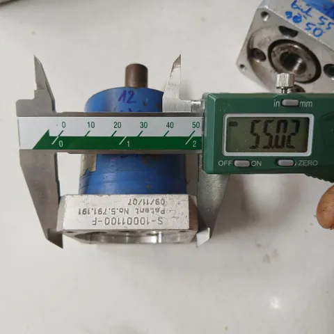 [bích 55 gờ 50] hộp số giảm tốc alpha germany tháo máy trục 12 1/5