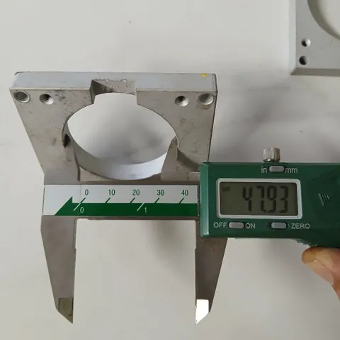 [lỗ 48] bích nhôm thép nhiều kích thước tháo máy lắp gối vòng bi động cơ trục xoay
