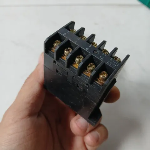 [12VAC] khởi động từ  contactor 3 pha 3NO 1NC bãi