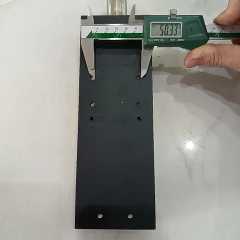 bàn trượt nhôm trượt tròn phi vít me cơ 0601 hành trình 100