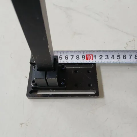 [300mm] chân trụ nhôm rỗng đứng có thước khóa nhanh chỉnh độ cao thí nghiệm giảng dạy mô hình