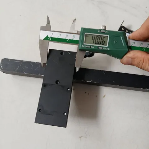 [300mm] chân trụ nhôm rỗng đứng có thước khóa nhanh chỉnh độ cao thí nghiệm giảng dạy mô hình