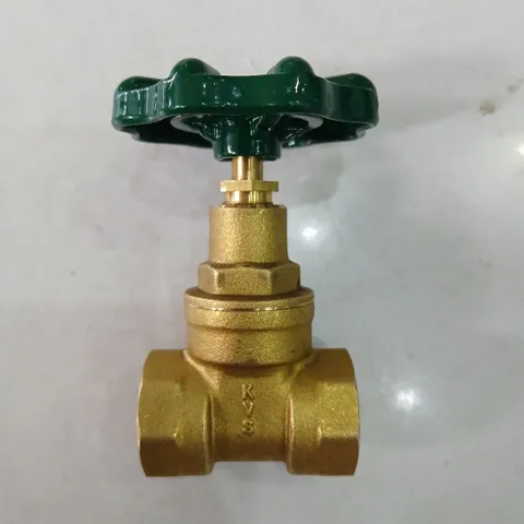 [KVS] van cửa xịn đồng thau hãng KVS ren 21 mới chưa sử dụng khí nén nồi hơi nước 1.6MPa