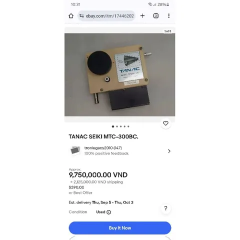 bộ căng dây quấn dây động cơ tự động cuộn cảm từ Tanaka seiki japan magnet tension unit