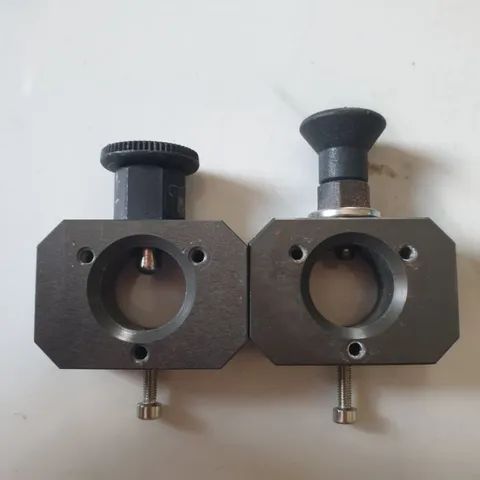 vòng chặn trục phi 16 có chốt nhanh nhôm anode xám dày 16mm