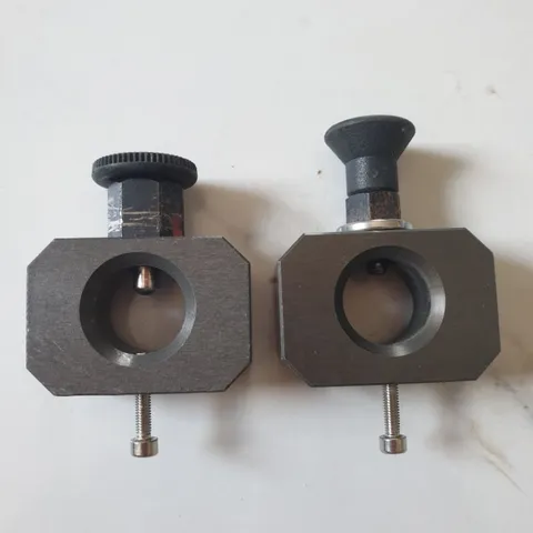 vòng chặn trục phi 16 có chốt nhanh nhôm anode xám dày 16mm