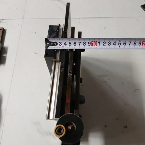 bộ bàn trượt XY nhôm hành trình 75mm tay quay vít me dày 8mm