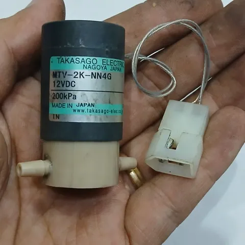 van khí nén chất lỏng điện DC 12V 24V tháo máy ckd takasago japan air valve