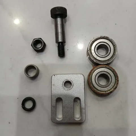 cụm bi tì căng dây đai cài vị trí  vòng bi kèm pad nhôm thép gạt cell pin tì phôi ép vật liệu