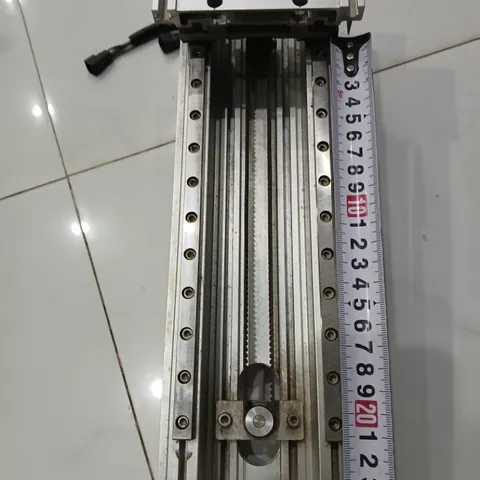 bộ khung nhôm trượt dây đai hành trình 210 ray bản 9 step 56 có encoder japan