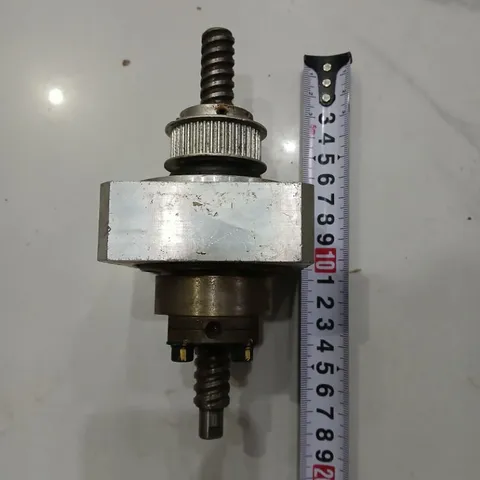 cụm gối trục kèm vít me pulley răng đồng bộ xoay chế bộ nâng hạ