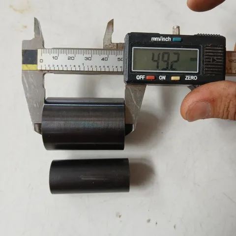 ống thép mạ đen tháo máy dày 2.4mm