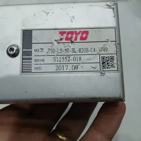 xi lanh điện toyo japan tháo máy trục phi 25 hành trình 65mm actuator cylinder