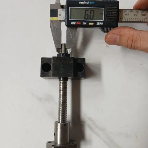 [1002 - gối thép] vít me bi tháo máy chế gọt hàn cell pin cnc mini