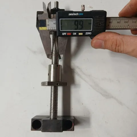 [1002 - gối thép] vít me bi tháo máy chế gọt hàn cell pin cnc mini