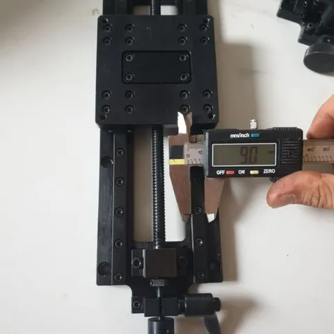 trục z bàn trượt ray bản 9 dài 230 hành trình 150 vít me bi phi 8 bước 2 won Korea chế bàn xy phay tiện mini cnc