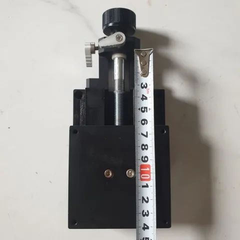 bàn trượt trục z mang cá vít me cơ phi 10 bước 1 có khóa vị trí tinh chỉnh phay tiện camera điện thoại vuông 80x80