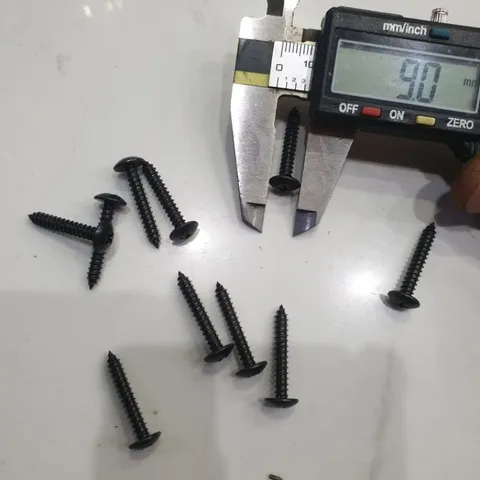 combo 10 ốc gỗ nhựa M4 ren thưa dài 27mm