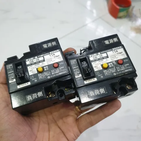ELCB aptomat chống giật, chống quá tải 15A 30mA tiêu chuẩn nhật JIS