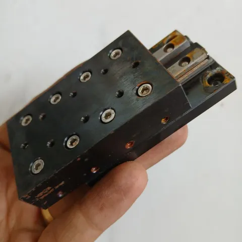 [full thép] con trượt Won Korea kích thước 65x40x20mm hành trình 36mm ray con lăn