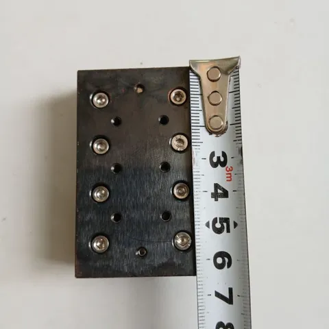 [full thép] con trượt Won Korea kích thước 65x40x20mm hành trình 36mm ray con lăn