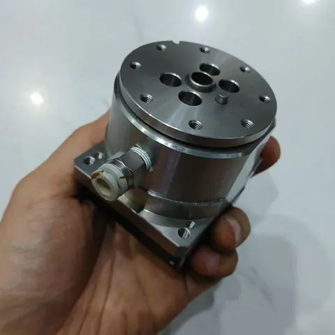 [harmonic 400w] giảm tốc kèm bích inox dẫn khí ống 6mm 1/100