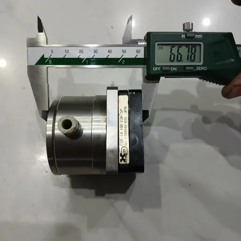 [harmonic 400w] giảm tốc kèm bích inox dẫn khí ống 6mm 1/100
