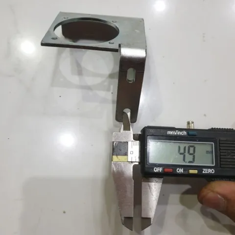pad ke mặt bích lắp động cơ servo 100w