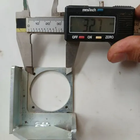 pad ke mặt bích lắp động cơ servo 100w