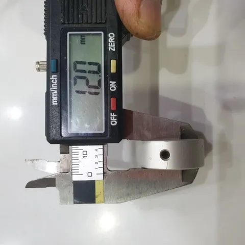 mặt bích nhôm lỗ trục 5mm sẵn lỗ ốc M3 gắn trục 5mm chế mài cắt pulley