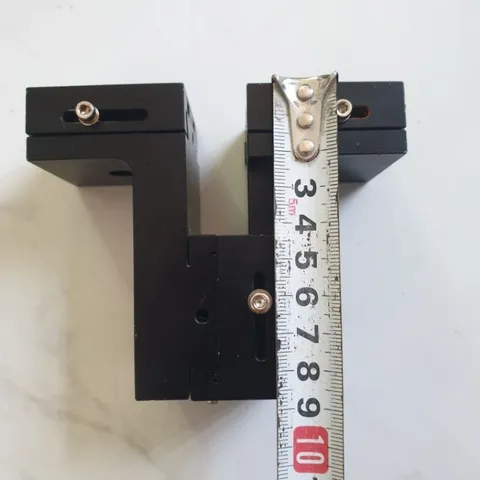 bộ căn chỉnh đồng tâm mang cá 3 trục xyz nhôm anode đen
