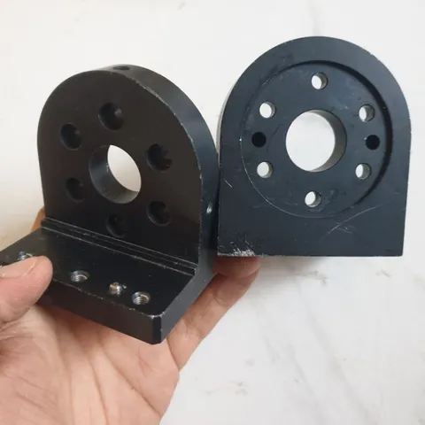ke nhôm góc lắp trục xoay động cơ vòng bi day 12mm