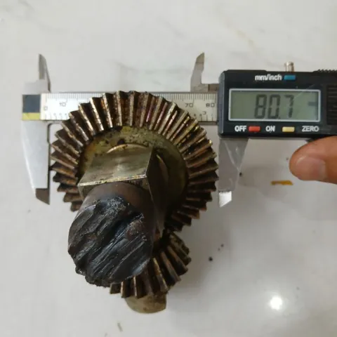 bộ truyền động thép vuông góc 2 bánh răng côn tỉ lệ 1:2 trục 14 20 chế vi sai hộp số chuyển góc