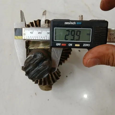 bộ truyền động thép vuông góc 2 bánh răng côn tỉ lệ 1:2 trục 14 20 chế vi sai hộp số chuyển góc