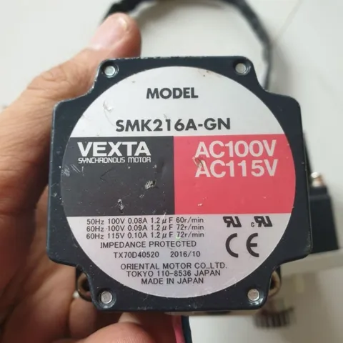 động cơ đồng bộ 1 pha vexta japan hộp số omron tỉ lệ 1:18