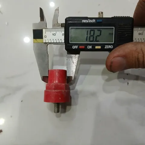 bộ 2 chân phíp cách điện M6 M8 lắp thiết bị chân máy hàn cell pin