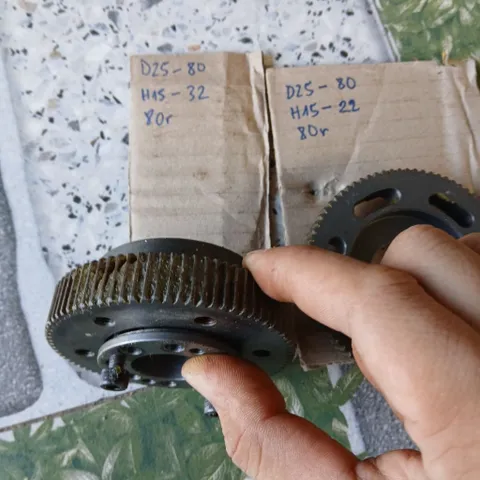 [modun 1] bánh răng thép tháo máy trục 25