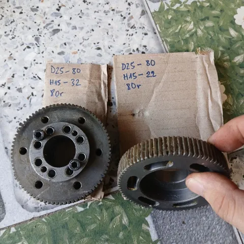 [modun 1] bánh răng thép tháo máy trục 25