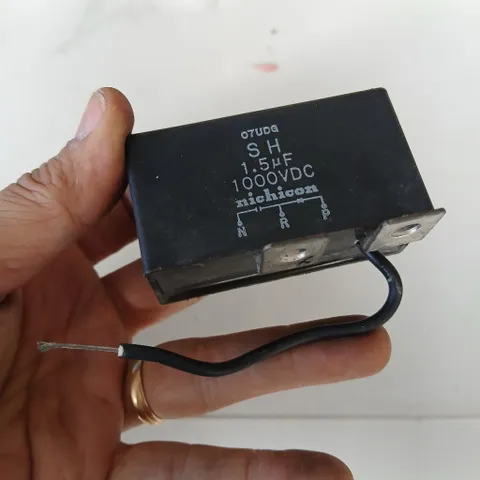 tụ cao áp tháo biến tần nhật nichicon 1.5u 1000v kèm diode