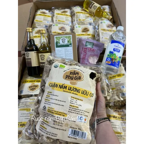 500g Chà bông nấm Việt - Bếp Gấu Ca, ruốc nấm hương ăn chay