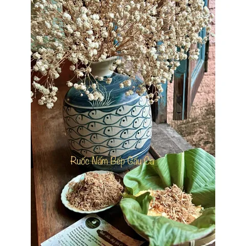 500g Chà bông nấm Việt - Bếp Gấu Ca, ruốc nấm hương ăn chay