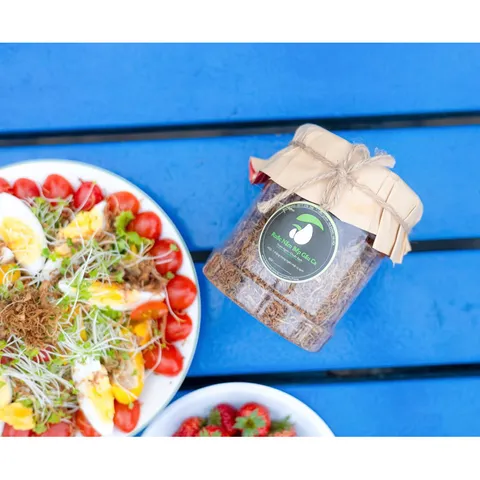 Giá sỉ 5kg Ruốc Nấm Hương Bếp Gấu Ca - Chà bông nấm chân nấm Việt