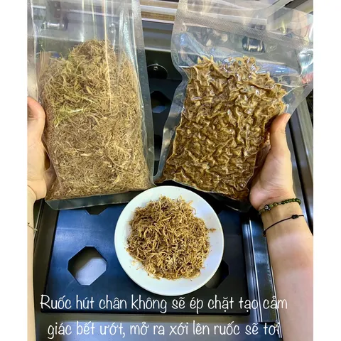 Ruốc Nấm Hương cay Bếp Gấu Ca,chà bông nấm,món ăn chay,khô nấm cay cay,ruốc nấm hương chay ngon