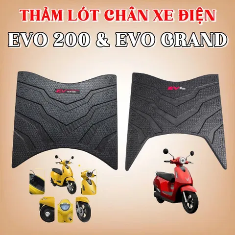 Thảm lót sàn xe điện Evo Grand / Lite/Evo max , Evo 200 / Lite, Evo Neo lite cao su , dày dặn ->>>>>