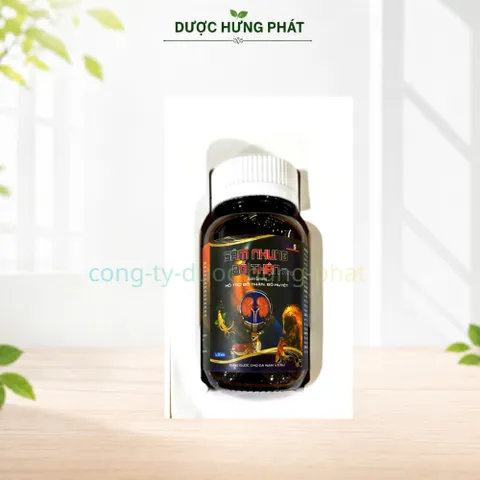 Sâm Nhung Bổ Thận New Radix Ginseng giúp giúp bổ huyết, tăng lực, bổ thận, dưỡng thận hộp 30 viên