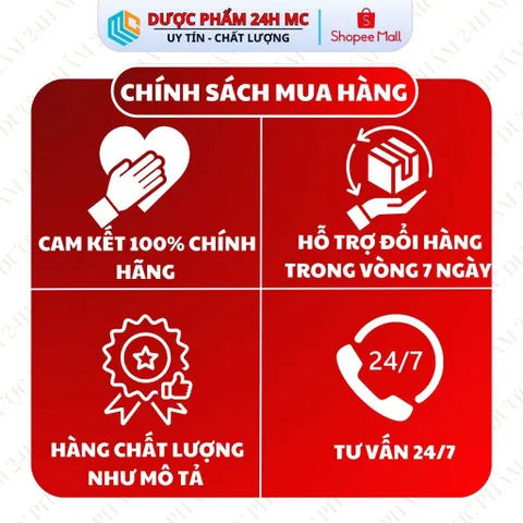 Viên Uống An Tiểu Đêm 24H MC Giảm Tiểu Đêm, Tiểu Buốt, Tiểu Nhiều Lần - Hộp 30 viên