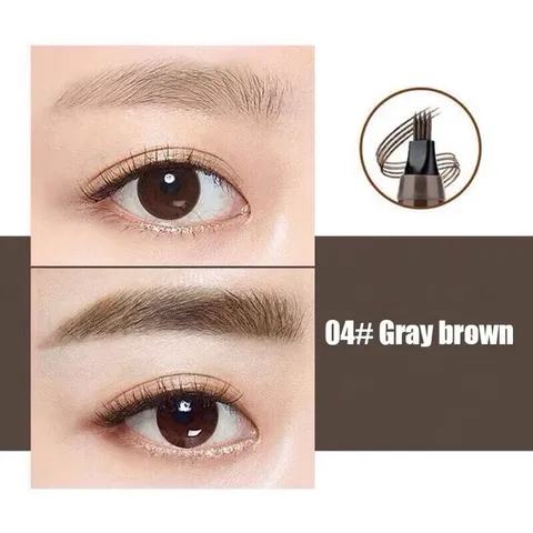 Bút chì Kẻ Mày phẩy sợi 4D không lem và lâu trôi Suake