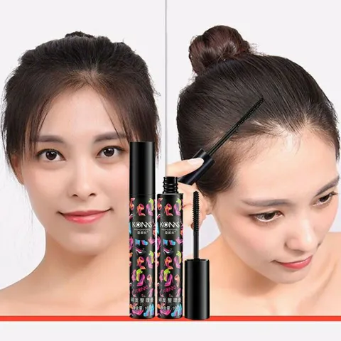 Mascara chải tóc con, Cọ vuốt tóc con vào nếp cho tóc xơ rối