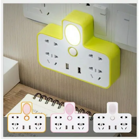 Ổ Điện Thông minh kèm đèn ngủ và Sạc usb