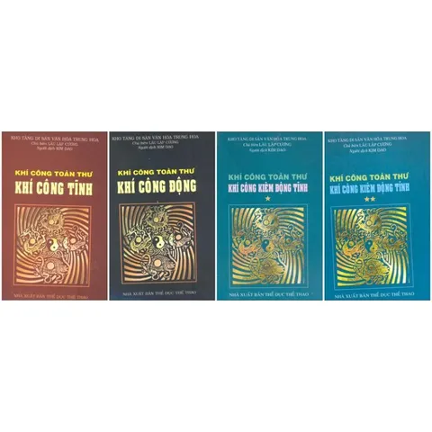 Khí Công Toàn Thư – Lâu Lập Cương (Trọn Bộ 3 Tập)